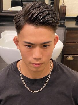 スカイマスターバーバー 渋谷(SKY MASTER BARBER) シチサンスキンフェード<理容室>【床屋/フェード/メンズカット】