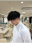 メンズパーマ/波巻きパーマ/波巻きプードルパーマ