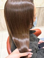 ルクールヘアアンドビューティー 燕三条店&nbsp;【艶感】ジェルカラー｜ニュアンスカラー/ことりベージュ