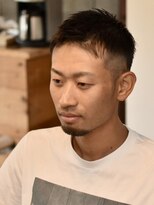 リム メンズヘア(LIM men's hair)&nbsp;夏短髪フェザーアップバング【メンズカット/メンズヘア】