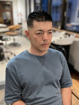 ザマンリバレッジニューヨーク(THE MAN LeverageNewYork) 大人海外アメリカンフェード:大村 大心