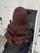 ペレ 栄店(PELE)&nbsp;前髪/アンブレラカラー/こなれミディ/イメチェン/ウェーブパーマ