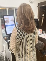 ジャストビューティー リアリー(just beauty Really)&nbsp;ハイライトベージュ×ふんわりレイヤー【横須賀中央 Really】