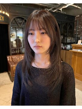 ノラ ヘアーサロン(NORA HAIR SALON) 【akane】レイヤーカットうぶ毛パーマ韓国顔周りおくれ毛