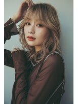 ルス 立川(LUZ) 【LUZ立川】ミディアムレイヤー+ミルクティベージュ★New Open