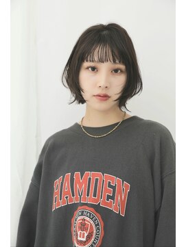 カムバイネオリーブ 溝の口店(Cam by neolive) ☆くびれボブ/顔周りレイヤー☆小顔/黒髪/暗髪