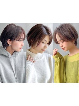 【最旬トレンド】ノウハウで計算し尽くしたStyleへ☆小顔魅せ効果◎ショート&ボブのリピート率多数![紫波]