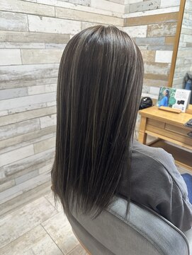 テーラヘアー 君津店(TELA HAIR) ハイライト×ダークアッシュ【TELAHAIR君津店】