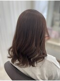 初カラー！透明感ベージュ