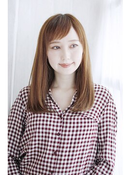 シュシュット(chouchoute) ミニウルフホワイトグレージュデジタルパーマチェリーブラウン78