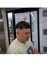 デン 仙台店(DEN)&nbsp;フェザーパーマ/スパイキーショート[榴岡/メンズ/理容室]