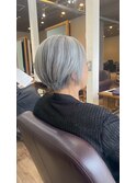【艶髪】ショートボブ　美髪縮毛矯正