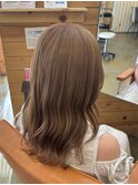 夏に向けたハイトーンカラー!