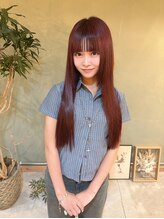 クオン(kuon) 夏のトレンドカラー☆チェリーレッド★【シールエクステ】