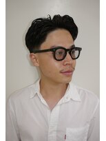 メリケンバーバーショップ トーキョー(MERICAN BARBERSHOP TYO)&nbsp;メンズカットアップバングスパイキーショート（ヌマタユウト）87