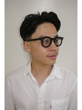 メリケンバーバーショップ トーキョー(MERICAN BARBERSHOP TYO) メンズカットアップバングスパイキーショート（ヌマタユウト）87