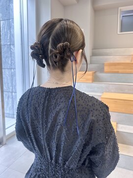 カケル(×.) タイトツインアレンジ／お呼ばれセット