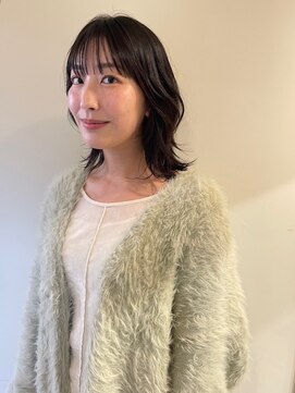 カンナ オーガニック ヘアデザイン(CANNA ORGANIC & HAIR DESIGN) ミディアムくびれヘア