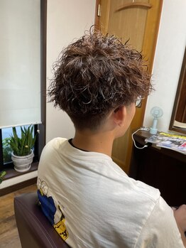 ブルーム(bloom)の写真/【碧南/高浜】《カット+メンズ限定パーマ 8500円～》再現性が高くON/OFFどちらもキマるStyleを実現します☆