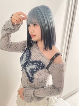 キオク(KIOX) ブルーカラー/水色カラー/ハイトーン/ブリーチカラー/名古屋/栄