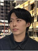 ビジネスマン/大人パーマ/フェザーパーマ/ニュアンスパーマ/眉毛