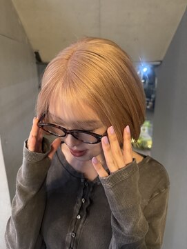 アルカナ 明治神宮前原宿(ARCANA) ミルクティーベージュ/ハイトーン/ダブルカラー/ケアブリーチ