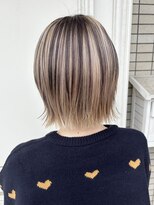 グラスペディア(graspedia) ハイトーン/デザインカラー/ダークブラウン/ミルクティベージュ