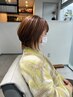 ケアカラー+トリートメント+クイックヘッドスパ￥13200→11000[白髪染め/白髪]