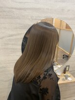 ReFa認定プレミアムサロン 全席個室美容室 Zina ガーデンズ千早【6/27OPEN(予定)】&nbsp;オリーブグレージュ/レイヤー/ロング/Zina千早SAKI