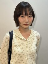 デコ(DECO) 縮毛矯正しても柔らかく動くハッシュボブ