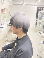 ルシエル(Luxiel)&nbsp;26. シルバーホワイト/メンズマッシュ/ニュアンスパーマ