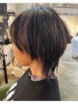 ビハインドザカーテン(BEHIND THE CURTAIN)&nbsp;レイヤーカット×マッシュ×マッシュウルフレイヤー