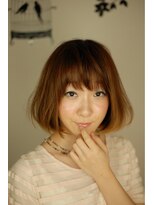 ヘアスペース ロケット(hair space Rocket)&nbsp;オレンジボブ