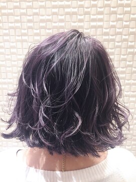 オリーブスバイネオリーブ(Olive's by neolive) 【新宿　Neolive】パープルブルータンバルモリウェーブ