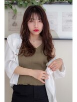 ロンド 表参道店(Lond)&nbsp;デジタルパーマで作るラフウェーブ～シースルーバング＊