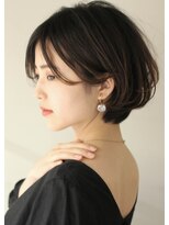 サーカス バイ ビュートリアム 青山(CIRCUS by BEAUTRIUM)&nbsp;手入れ簡単　前髪長め　毛先ワンカール　ショートボブ