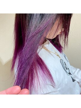 ジーナ 博多(Zina) 【Zina博多】イメチェン毛先パーマ耳かけ×デザインカラー