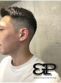 メンズ刈上げ短髪フェード