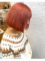 ヘアーリビングリコ 新潟笹口店(hair living Liko)&nbsp;bob×pink 260