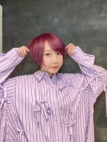 ランズ(LANDS)&nbsp;ケアブリーチで作るピンクラベンダー☆渡部雅己