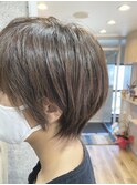30,40,50代 柔らかいショート・ボブ