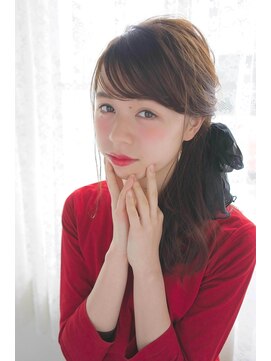 オジコロジ(ojiko.roji) ☆月曜営業☆ojiko.roji【タイトな9:1分け前髪サイドポニー】