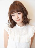 ミディアム・パーマスタイル