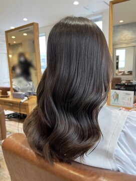 ラボヌールヘアー 宇都宮店(La Bonheur hair) 韓国風♪ヨシンモリヘア【宇都宮駅/インナーカラー】