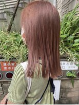 ユニ(uni)&nbsp;パールオレンジカラー/ハイトーンカラー//２０代/３０代/４０代