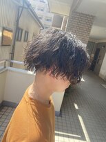 ブレイズ ザ サロン(BLAZE THE SALON)&nbsp;メンズミディアムツイストスパイラルパーマ【BLAZE 大庭】