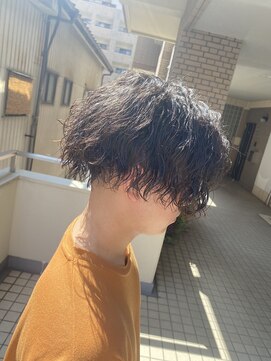 ブレイズ ザ サロン(BLAZE THE SALON) メンズミディアムツイストスパイラルパーマ【BLAZE 大庭】