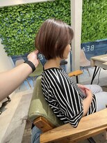 ヘアーザラブズラフズ オーガニカ 北九州(HAIR THE LOVES LAUGHS ORGANICA) ショートボブ*