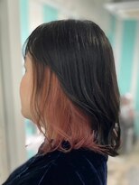マティーナ ヘアー 池袋(Matina hair)&nbsp;【ピンクなインナー♪】20代30代40代50代