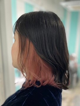 マティーナ ヘアー 池袋(Matina hair) 【ピンクなインナー♪】20代30代40代50代